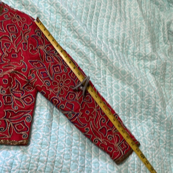 Vintage silk beaded brocade Jacket - Picture 7 of 7